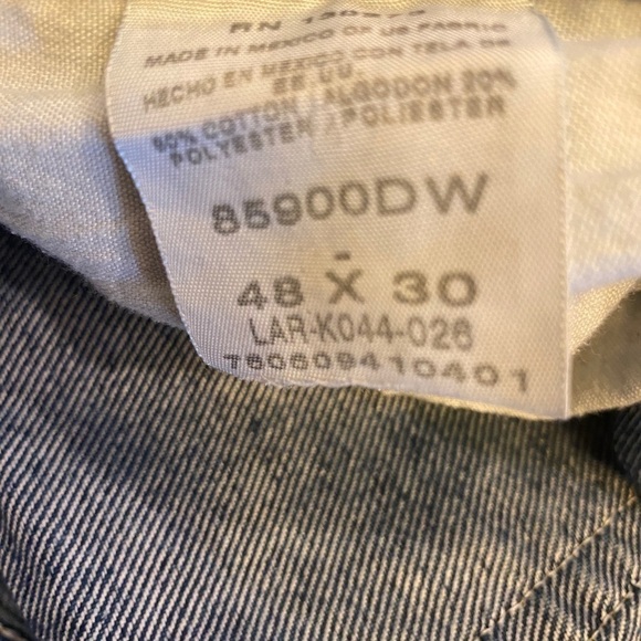 WRANGLER 48x30 Men’s Jeans (Inseam 28”) Whiskered - Picture 7 of 7